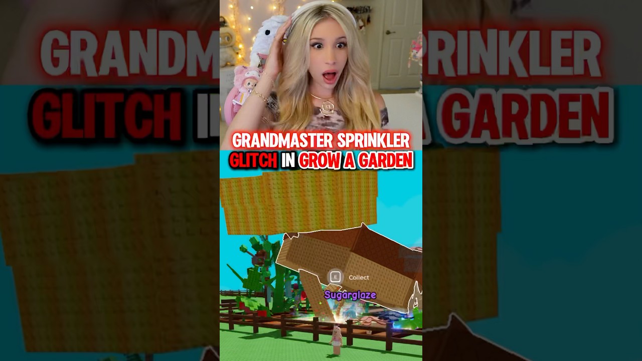 JAK WYKONAĆ BŁĄD &bdquo;GRANDMASTER SPRINKLER&rdquo; W GROW A GARDEN NA ROBLOX! 💦