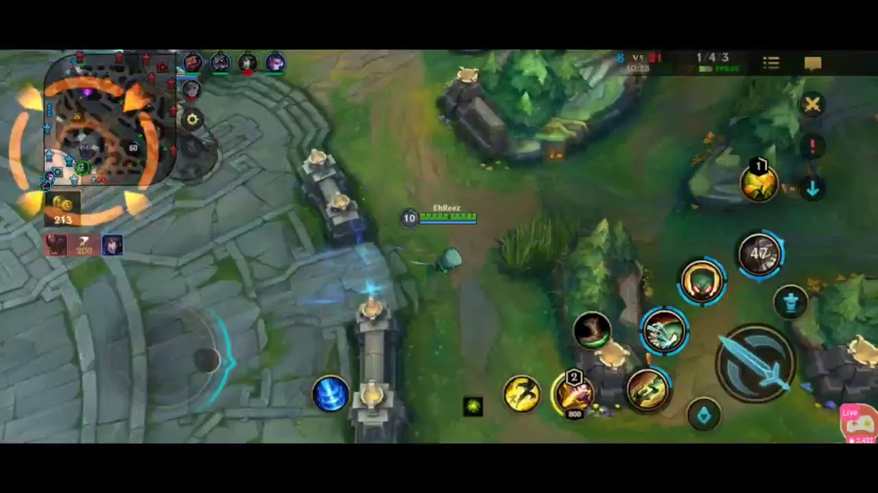 Let's play League of Legends: Wild Rift