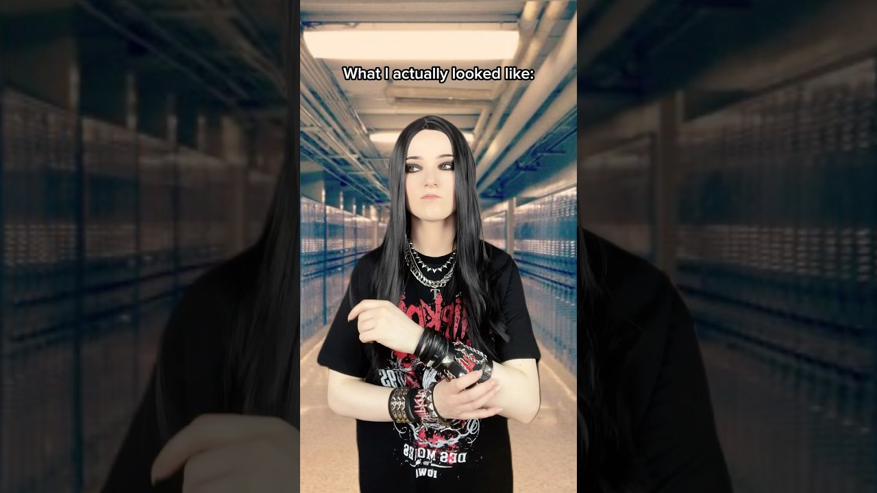 What I looked like as an alt.kids in 2000s #millennials #alternative