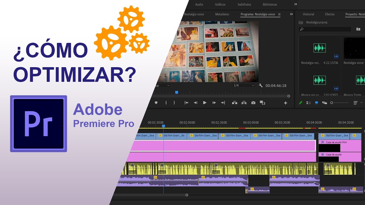 Tutorial Optimizar Premiere Pro