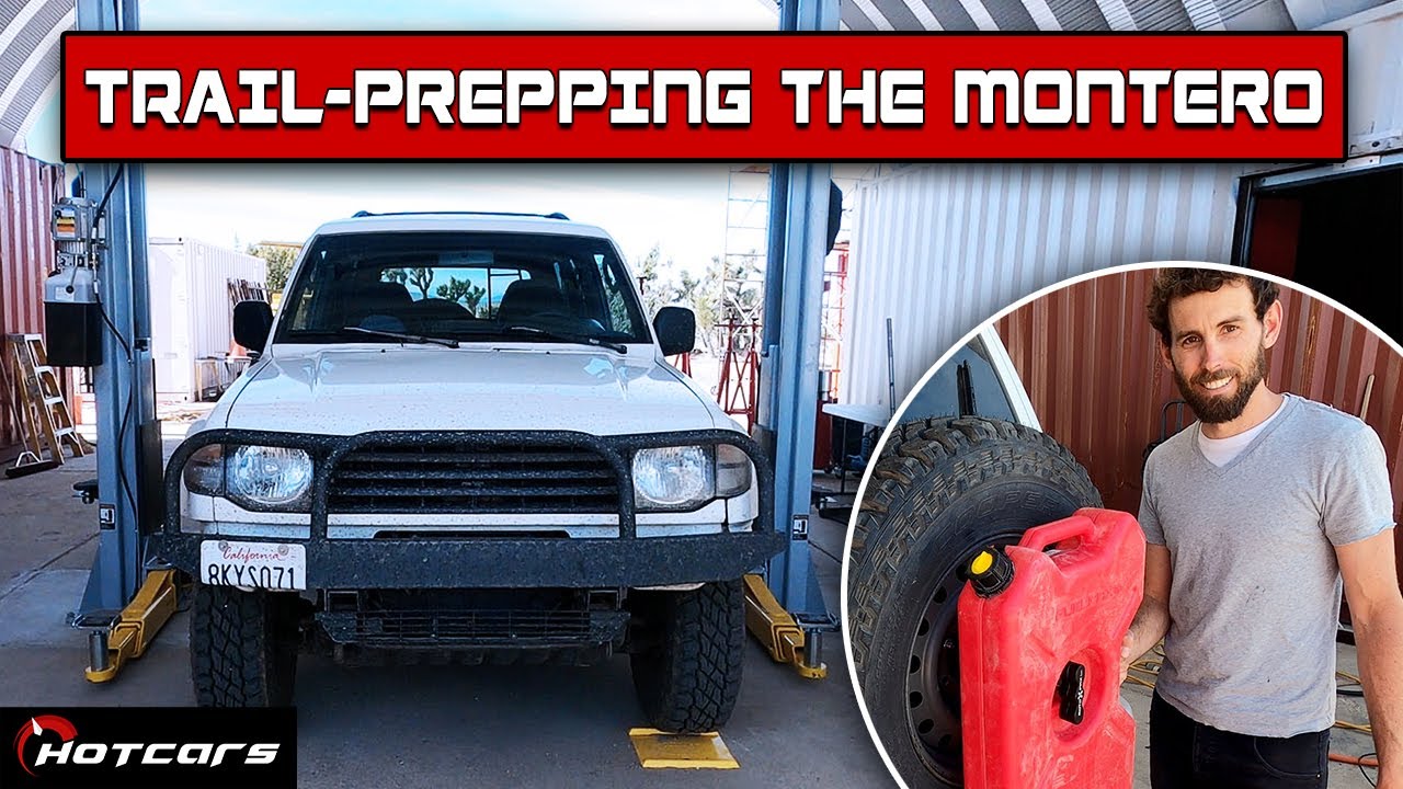 Модификация Mitsubishi Montero для бездорожья с помощью крепления для канистры | Эпизод 2