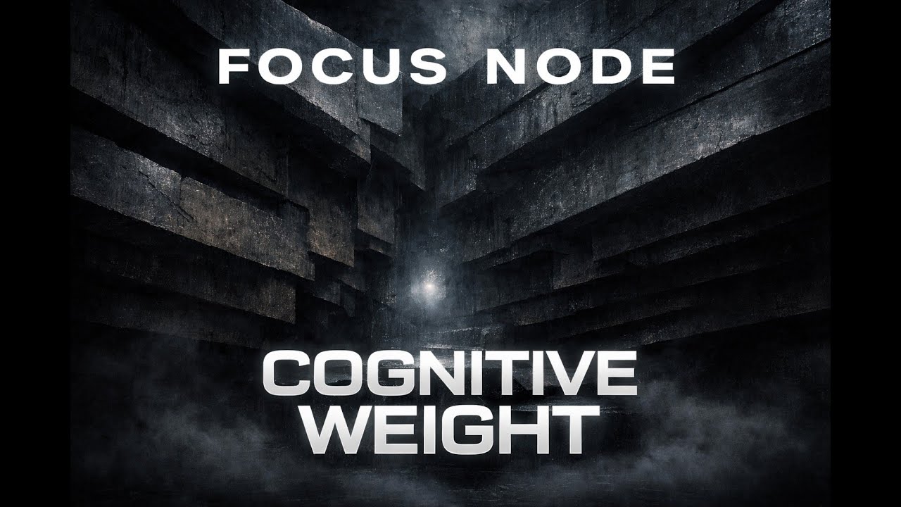 Cognitive Weight • 8 Hours of Deep Focus Ambient Pressure