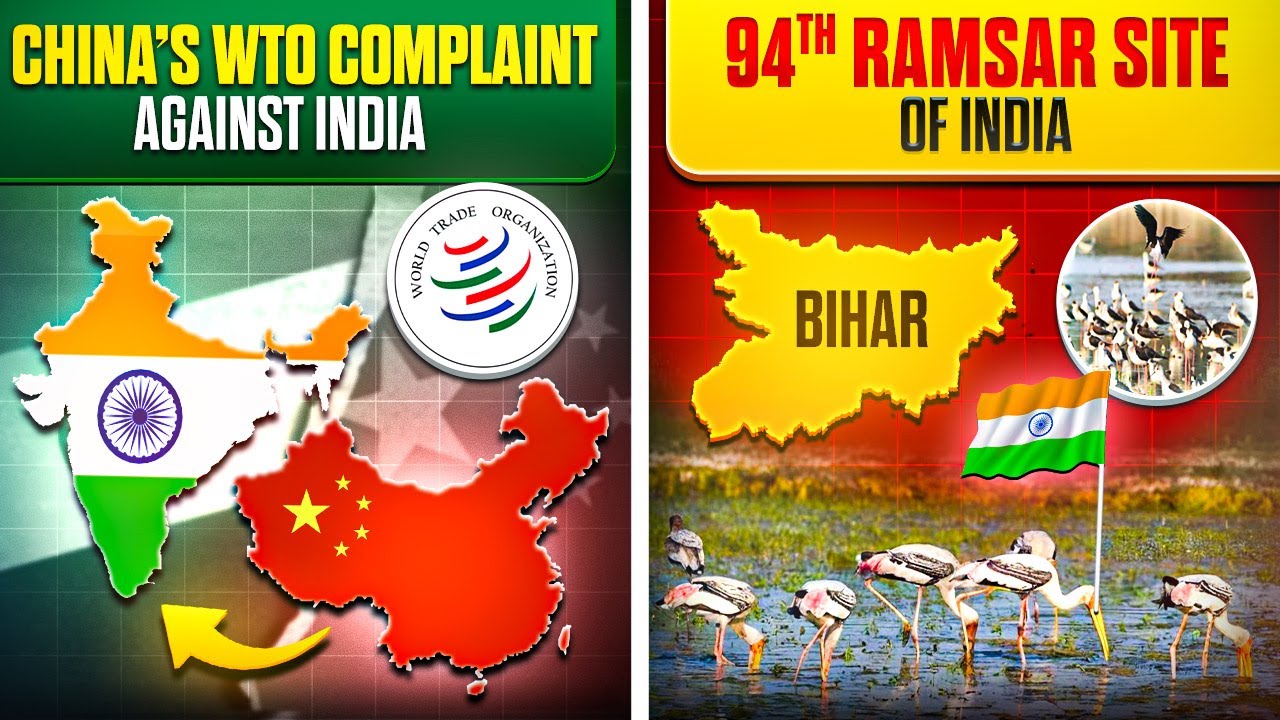 94th Ramsar Site and China's WTO Complaint Against India I CLAT 2026 I Keshav Malpani