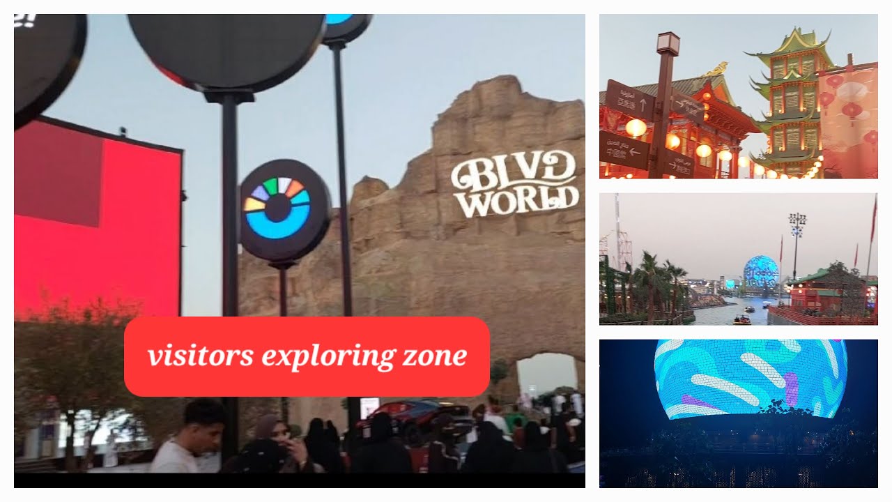 Boulevard world part 1|riyadh season 2023||visitors places in riyadh @skhatoon1210