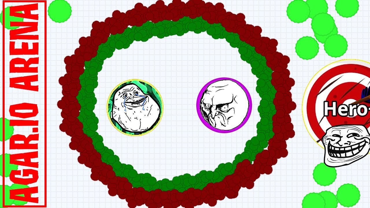 AGAR.IO - FUNNY BATTLE IN AGARIO ARENA 😂 REVENGE ON MACRO PLAYERS 🔥
