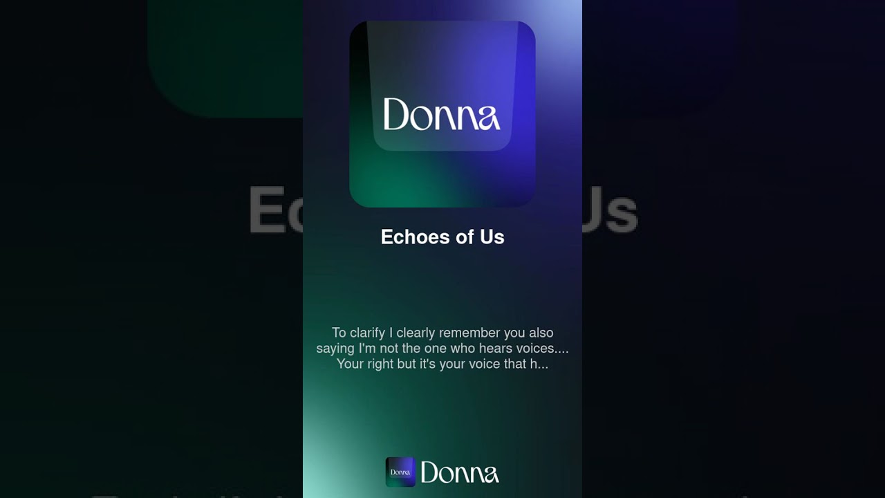 Echoes of us
