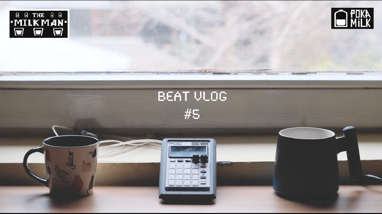 The Milkman - BEAT VLOG #5 - Telemilkinesis (making a Super Chill Beat with PO 33 KO and SP404 MK2)