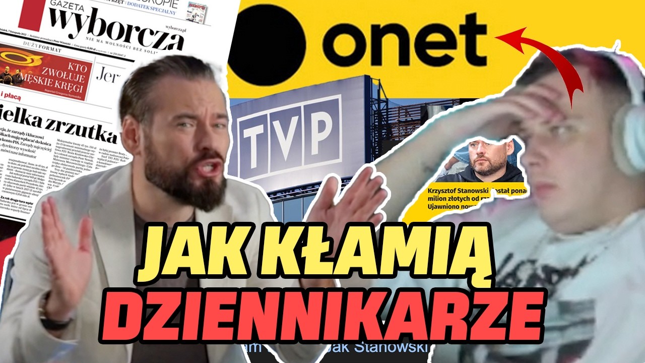 Nitro Ogląda: STANOWSKI VS WYBORCZA, CZUCHNOWSKI I ONET