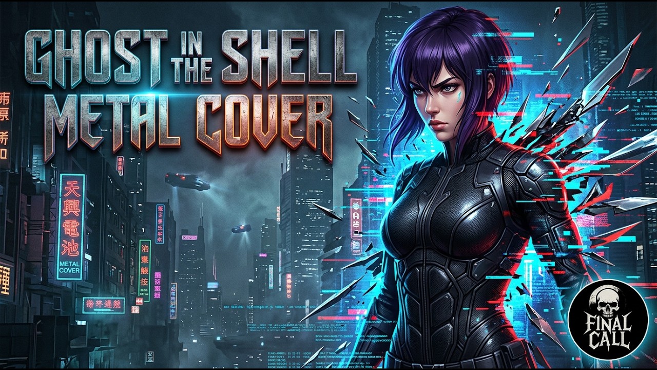 Ghost In The Shell Theme Goes CYBER METAL (Insane Cover by Final Call)
