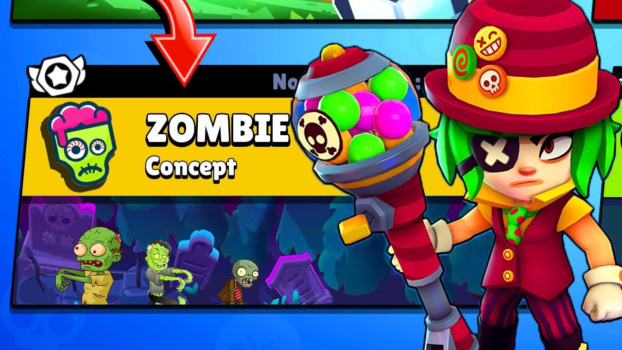 ces ABONNÉS EXCITÉS en concept MODE ZOMBIE sur Brawl Stars me font faire TOP 1