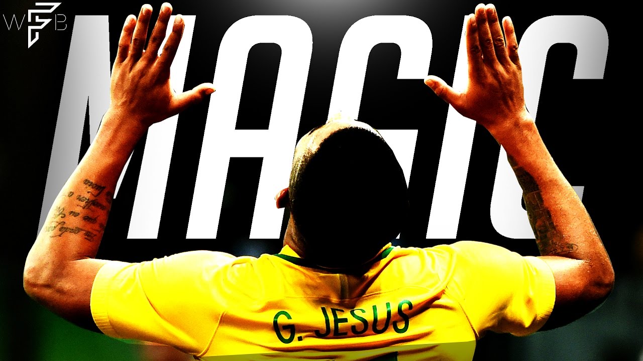 Gabriel Jesus -Pure Magic- Amazing Skills/Goals: Brazil | HD