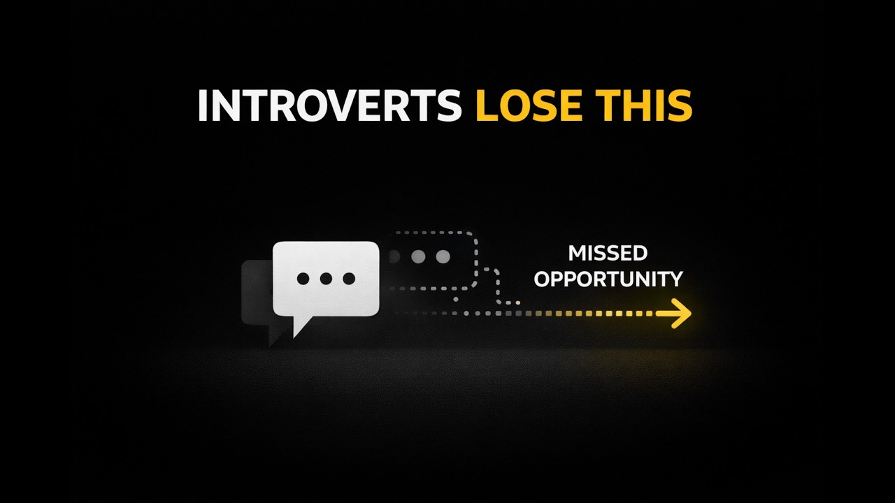 Introverts Lose Opportunities Because of This. Don't Miss Out !