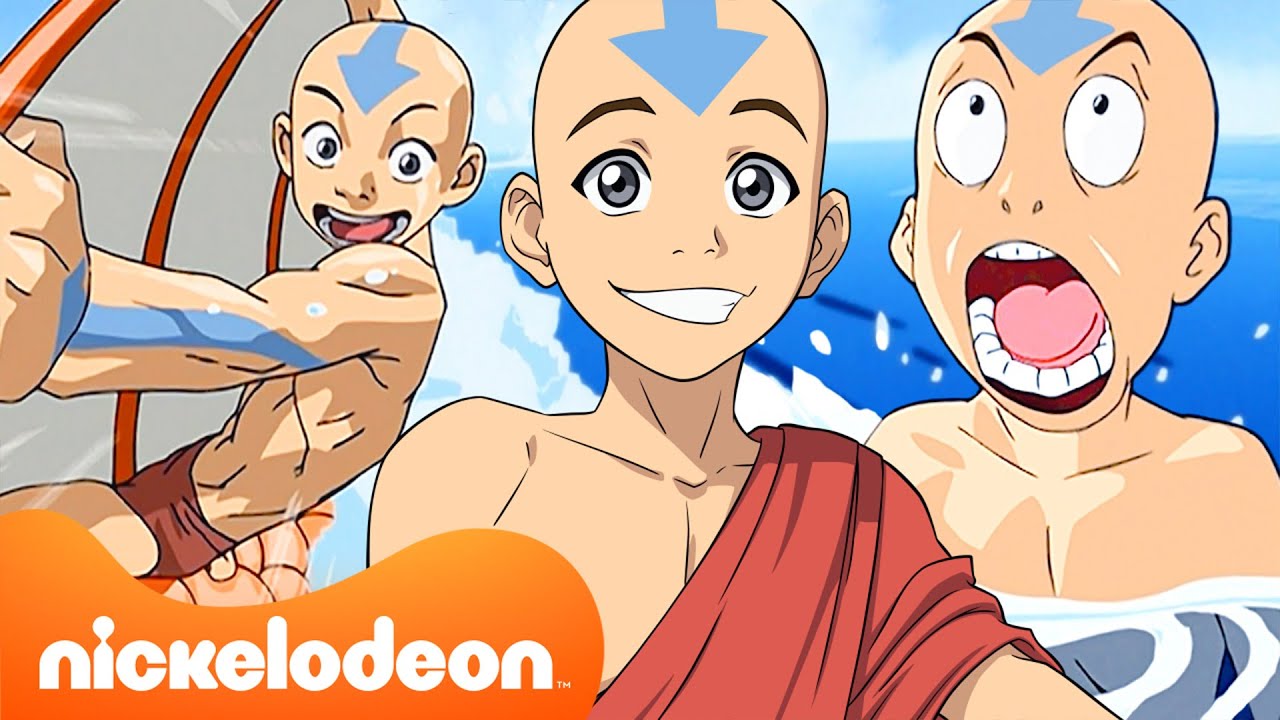 ساعتان من آنغ على طبيعته! مع سوكا، كاتارا وتوف | Avatar: The Last Airbender | أفاتار | Nickelodeon