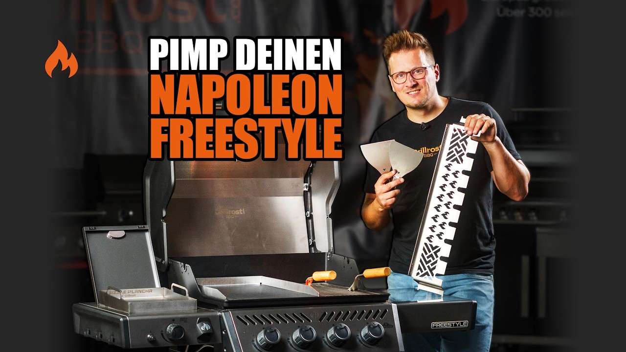 🔥 Grillrost.com Versuchslabor - Wir Pimpen deinen Napoleon Freestyle