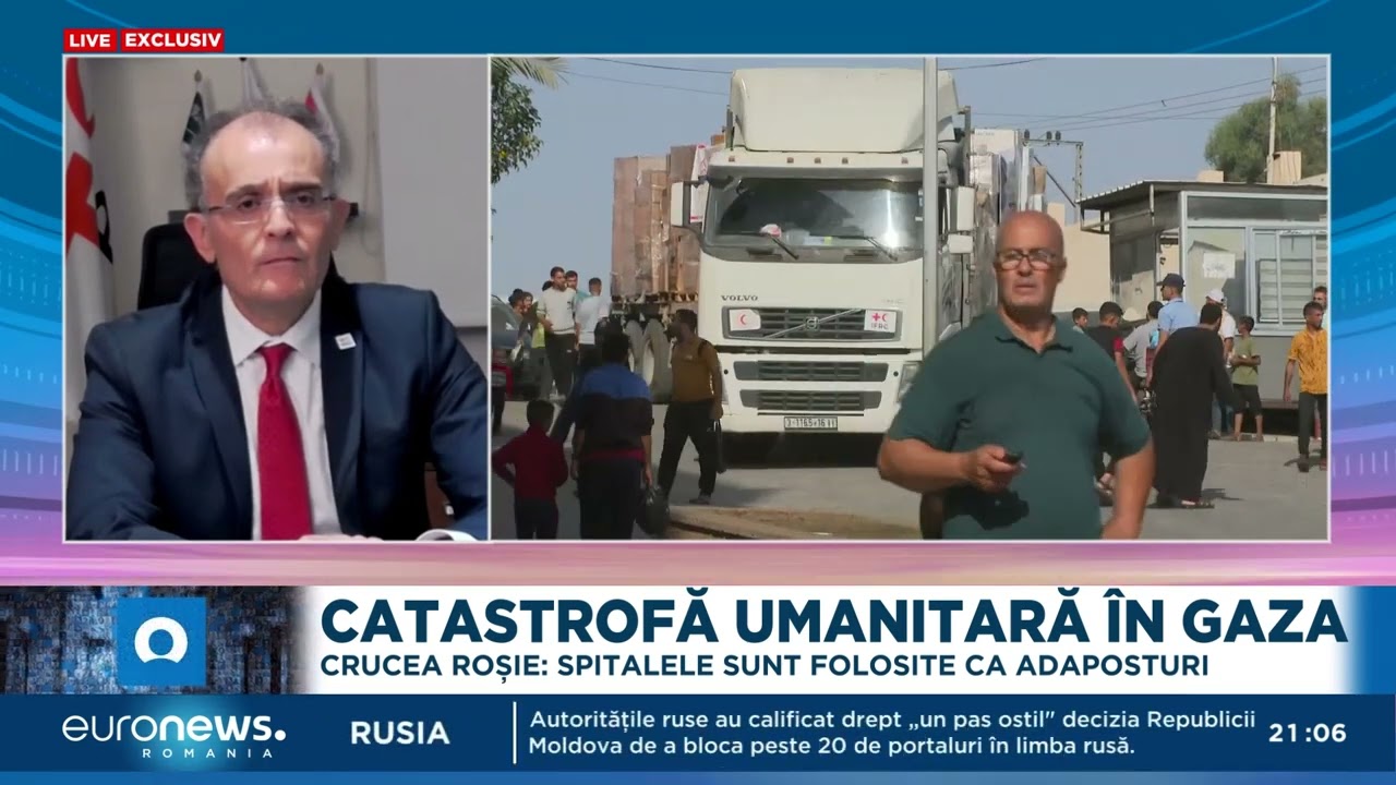 Spitalele din Gaza nu mai funcționează. Crucea Roșie: ”Medicii fac operațiile fără anestezie”