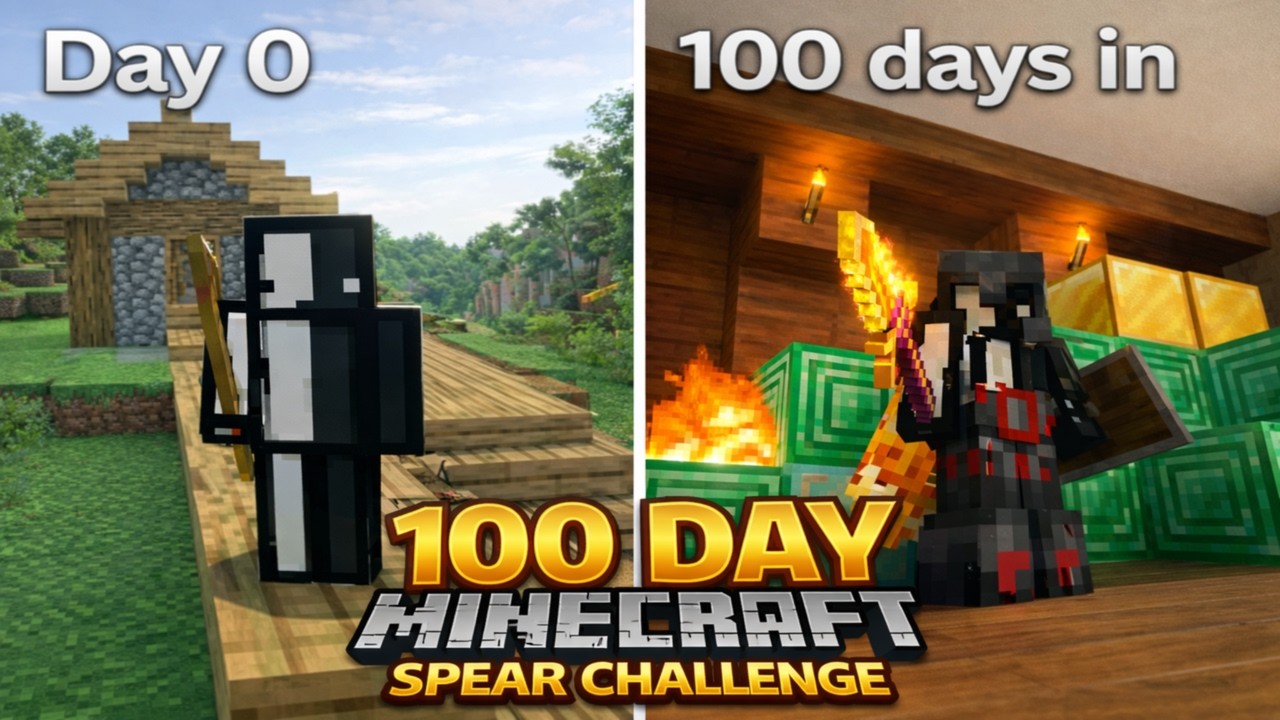 I Crafted the Most OP Spear in Minecraft