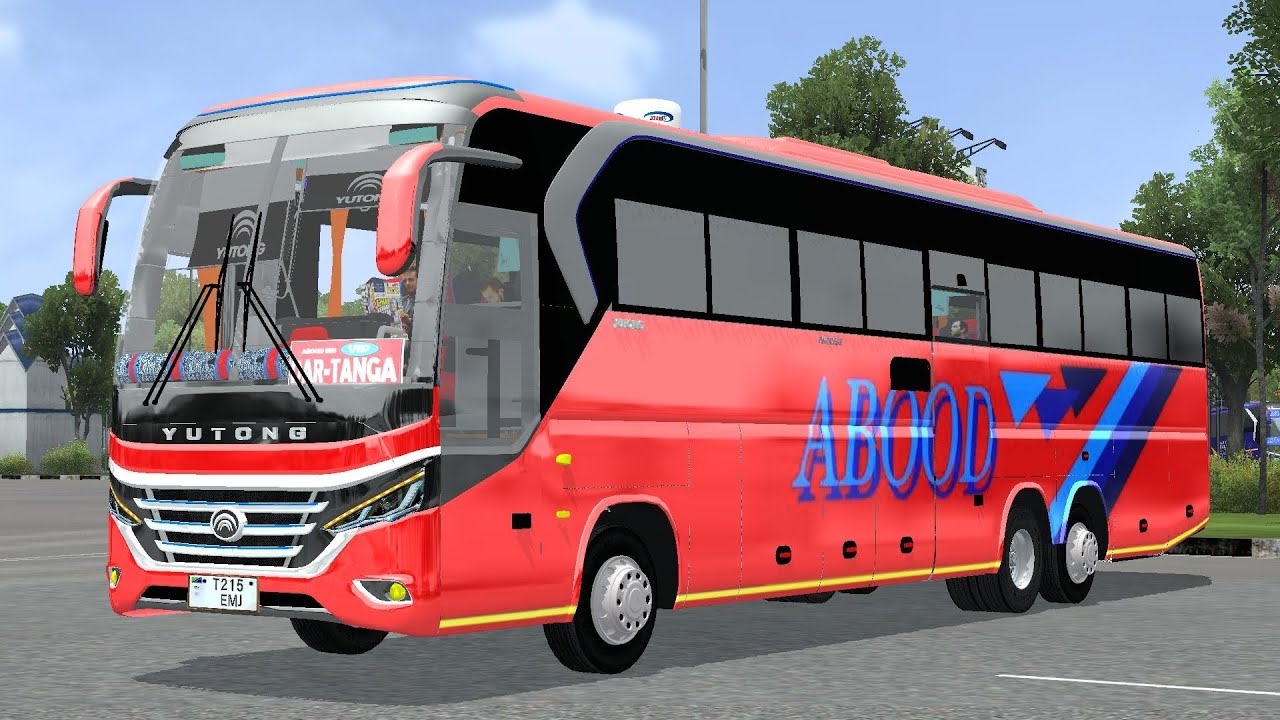 new mod bus yutong d14 bus simulator Indonesia android game 