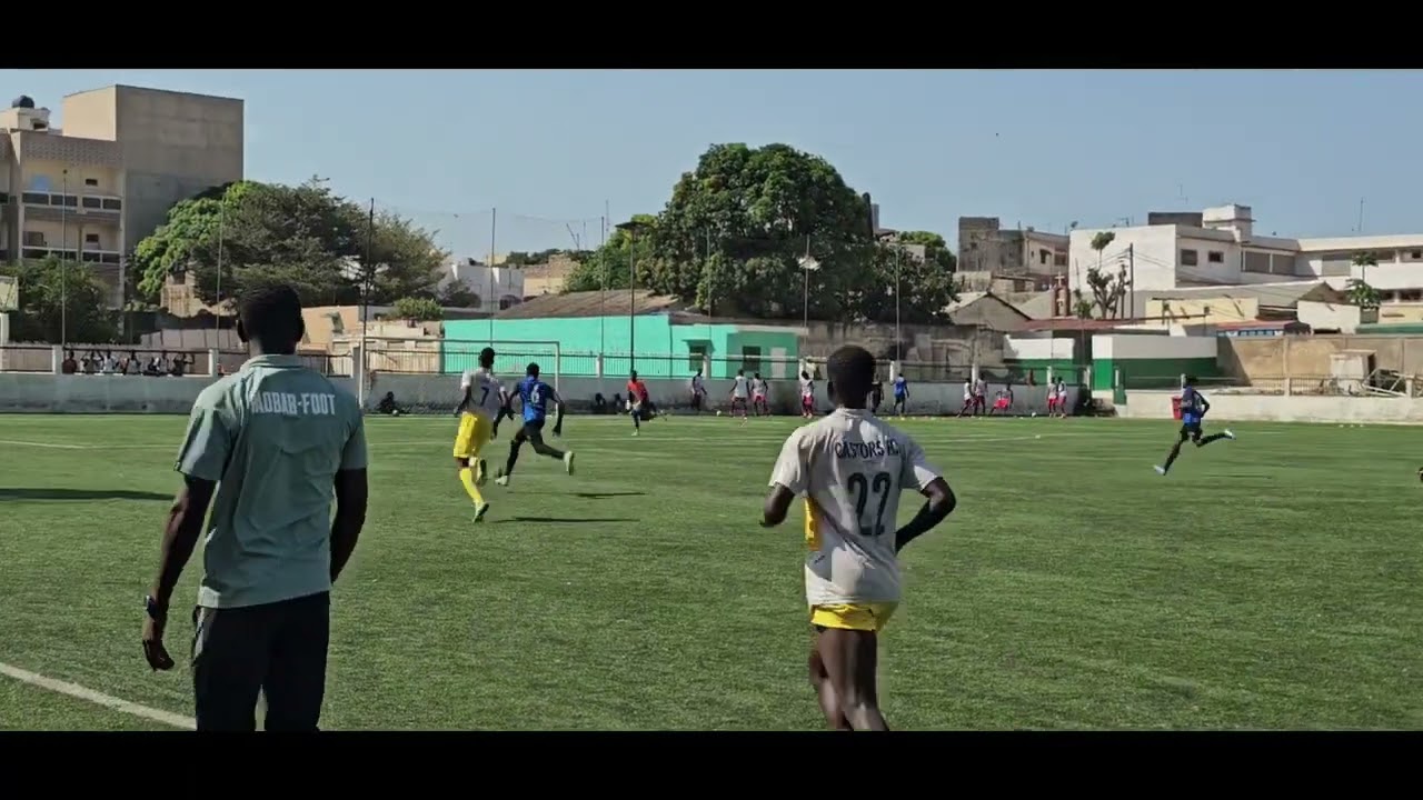 Castors FC vs Baobab FC Match amical Score 1 a 0