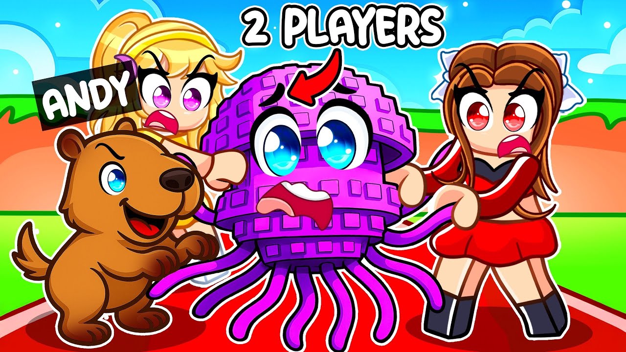 I Became A CAPYBARA In 2 PLAYER Steal A Brainrot! (Roblox)