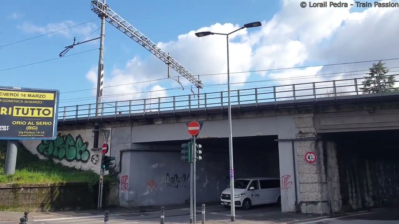 Raddoppio Bergamo - Ponte S Pietro, Treno per Orio, Tramvia Bergamo-Villa d'Almè - Aprile 2025