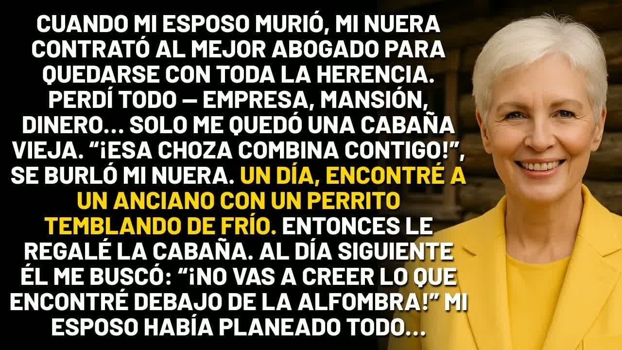 Fui humillada por heredar una “choza vieja”  Se la regalé a un hombre sin hogar  Debajo de la