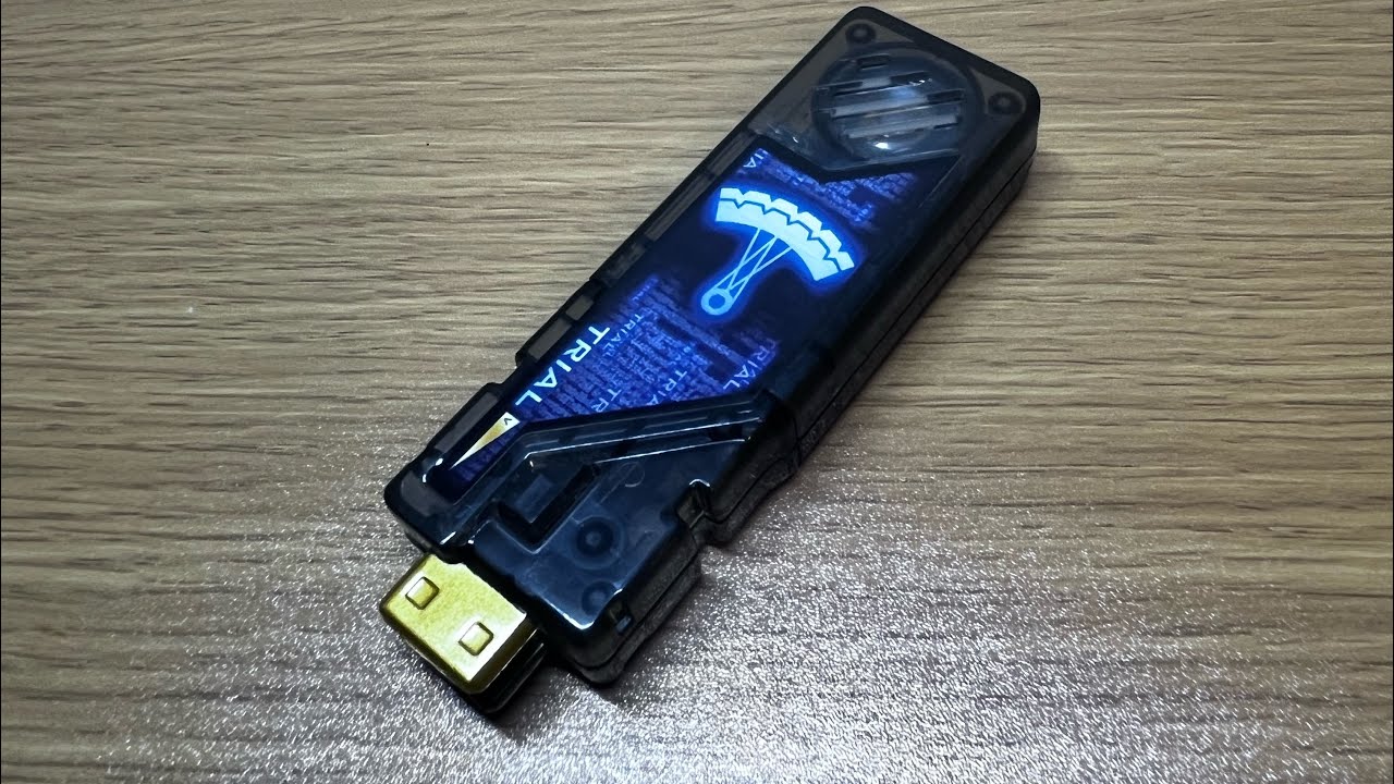 日影评测】经历了16年光阴的扭蛋记忆体？！还能正常发声吗？假面骑士W 扭蛋记忆体 TRIAL 记忆体 评测