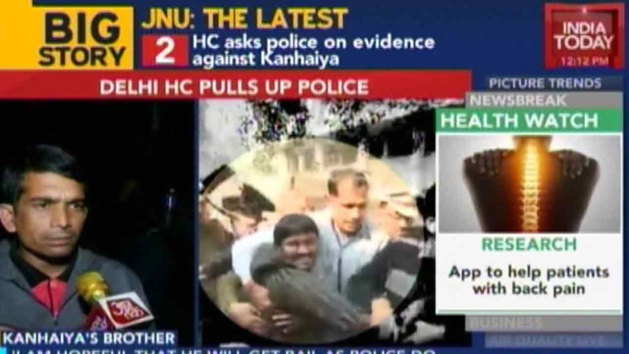 JNU Row: JNUSU President' s Bail Hearing Deferred