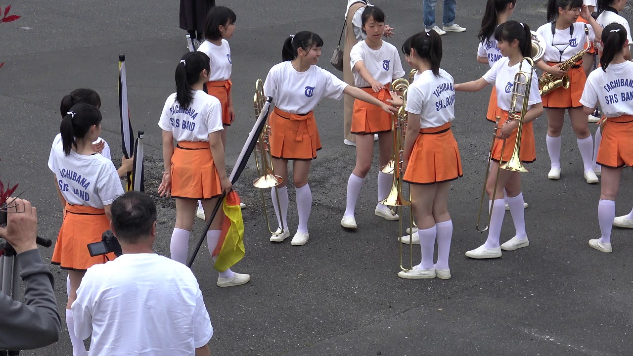 京都橘高校吹奏楽部　ブルーメンパレード2019.4.21【橘テンション編集版】4K