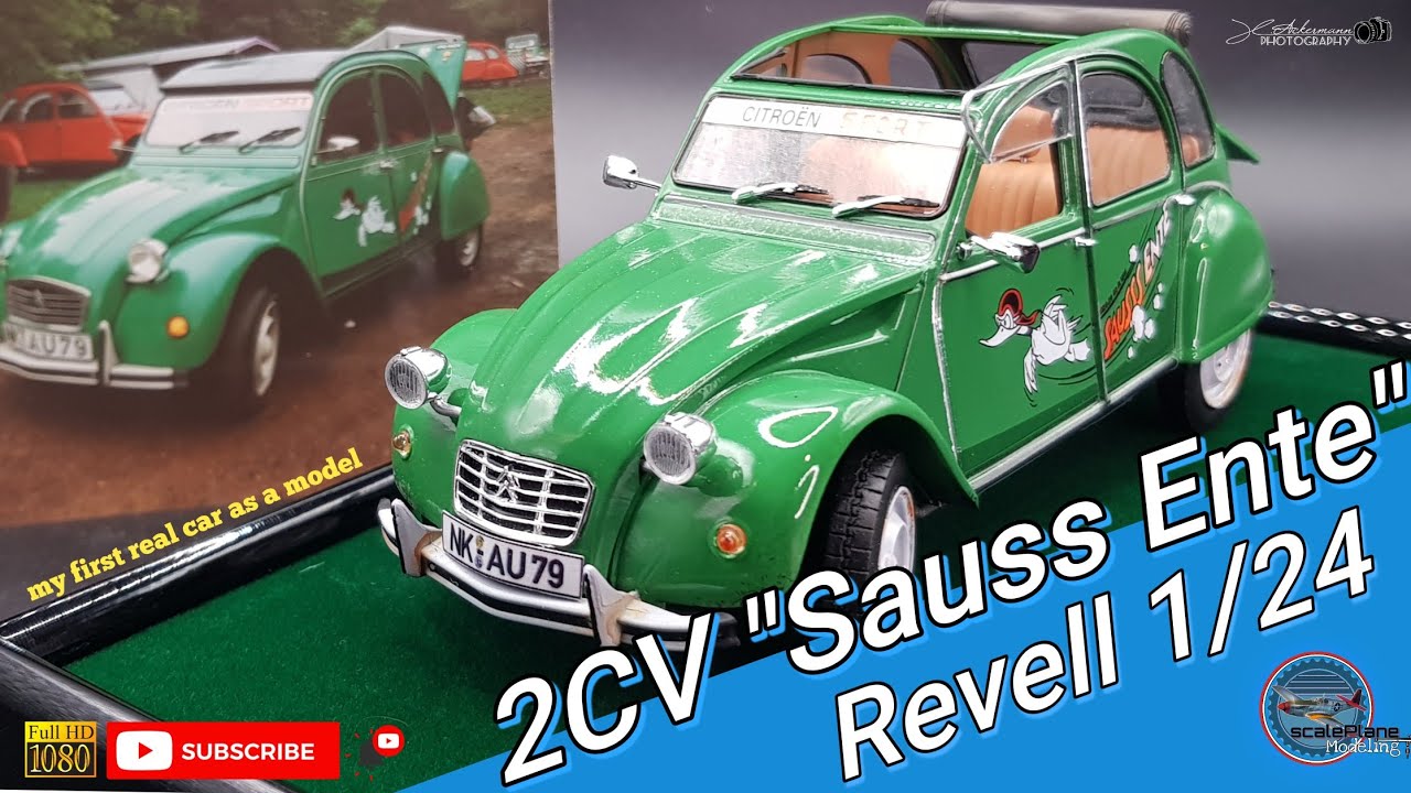 Revell Citroën 2CV 1/24  "my first real Car 