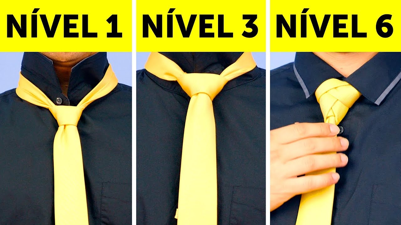Como Dar Nó Em Gravata: 6 Ótimas Ideias
