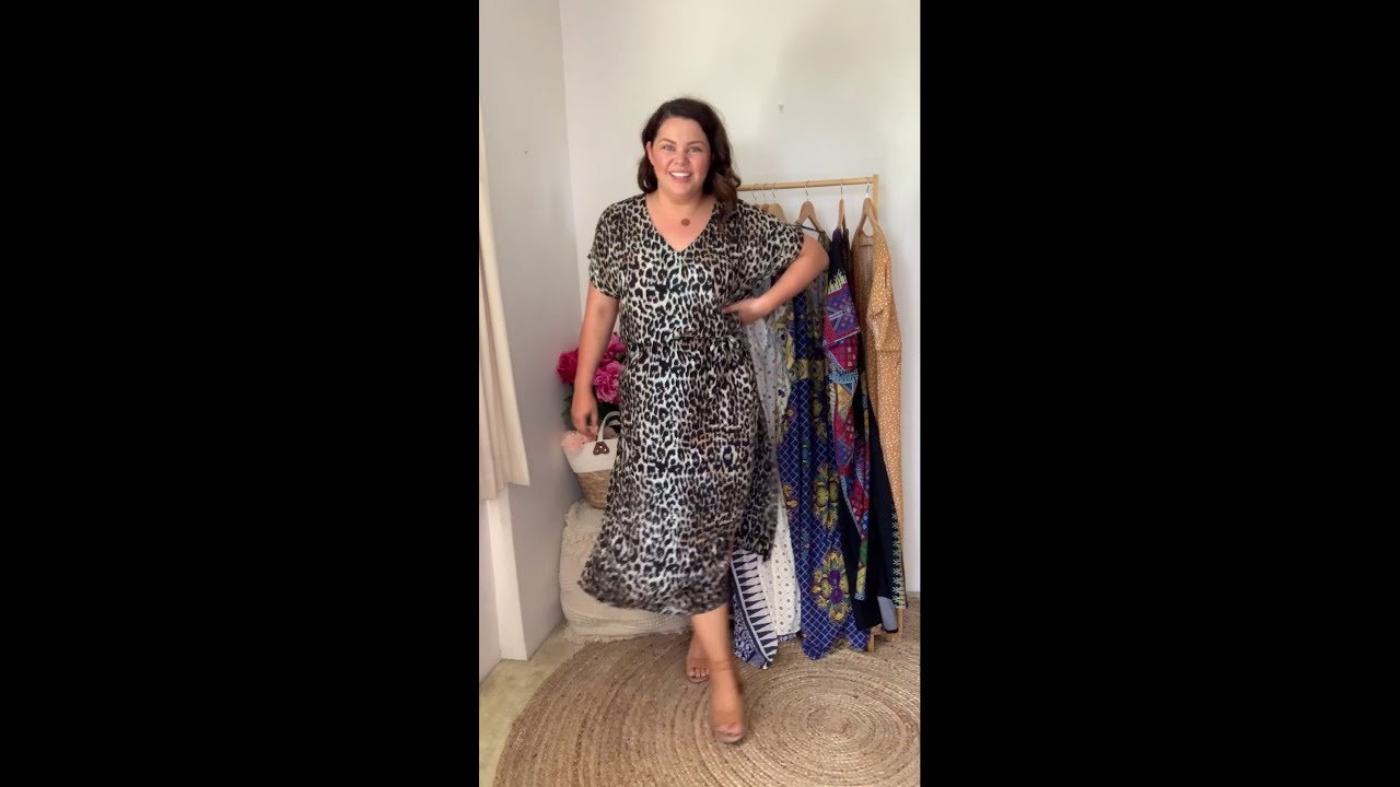 How to style your Holley Day Maxi Dress in Leopard print during Winter