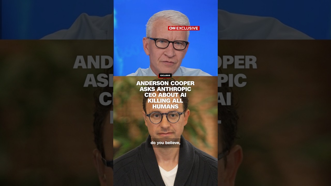 Anderson Cooper asks Anthropic CEO about AI killing all humans