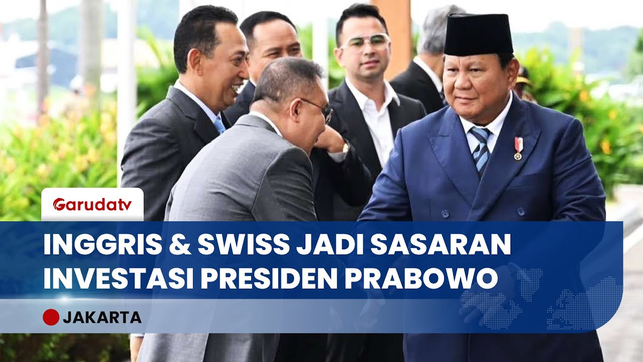 Misi Diplomasi Global,  Presiden Prabowo Bertolak ke Inggris dan Swiss Perkuat Kemitraan Strategis