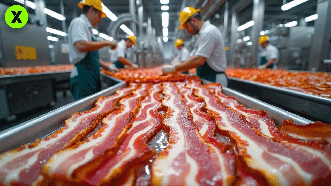 Así Se Fabrica el BACON Más CRUJIENTE y SABROSO | El Tesoro del Desayuno 🥓