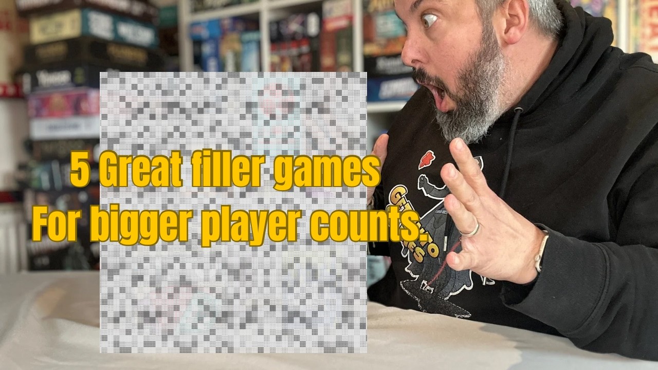 5 Great filler games for higher player counts
