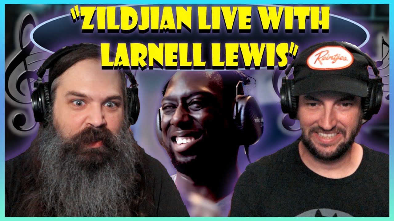 «Zildjian Live With LARNELL LEWIS» (реакция барабанщика)