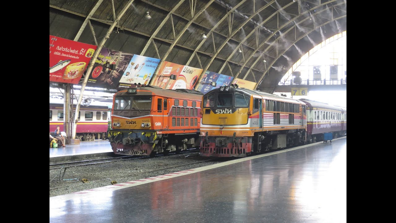 15 Hour Train Ride - Bangkok Thailand