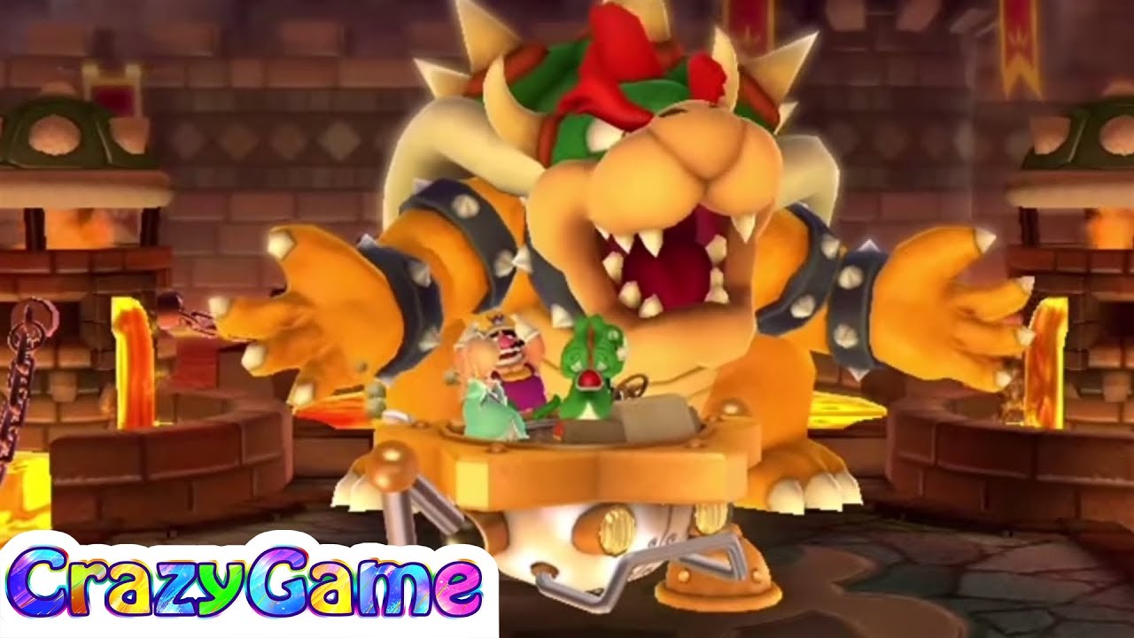 Mario Party 10 Bowser Party #7 Chaos Castle (Team Bowser)