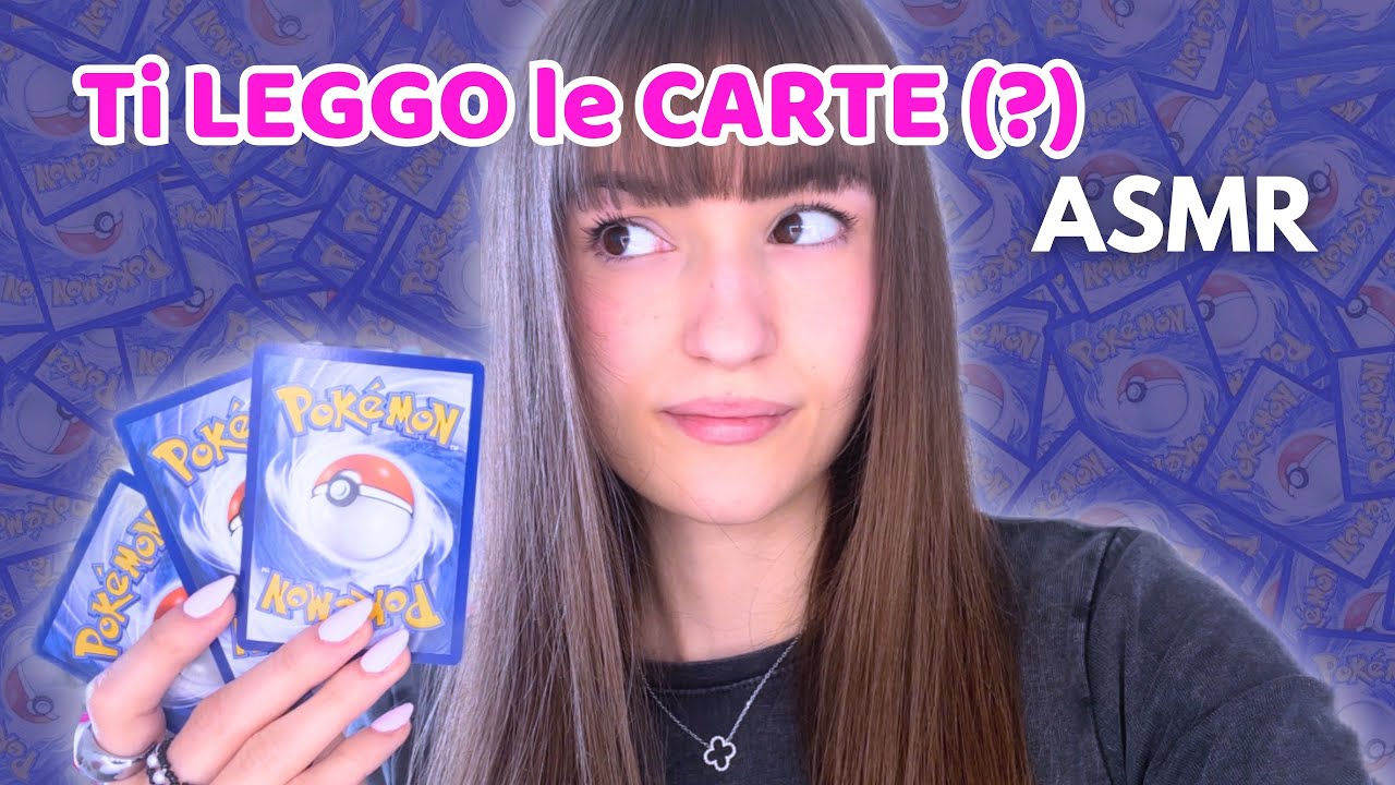 ASMR Pokémon: ti leggo le carte per rilassarti…ma scopro cose strane!