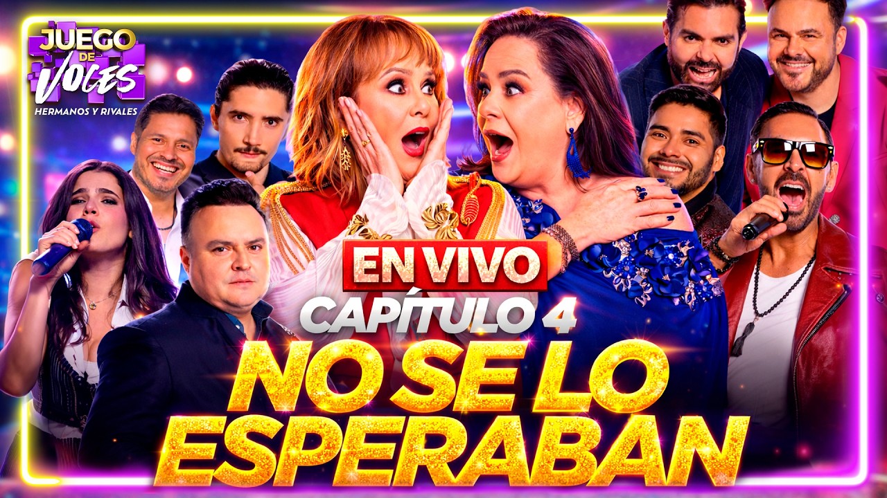 #ENVIVO 🚨 Reaccionamos al Cap&iacute;tulo 4 de Juego de Voces: Las Lascurain enfrentan un DUELO INESPERADO