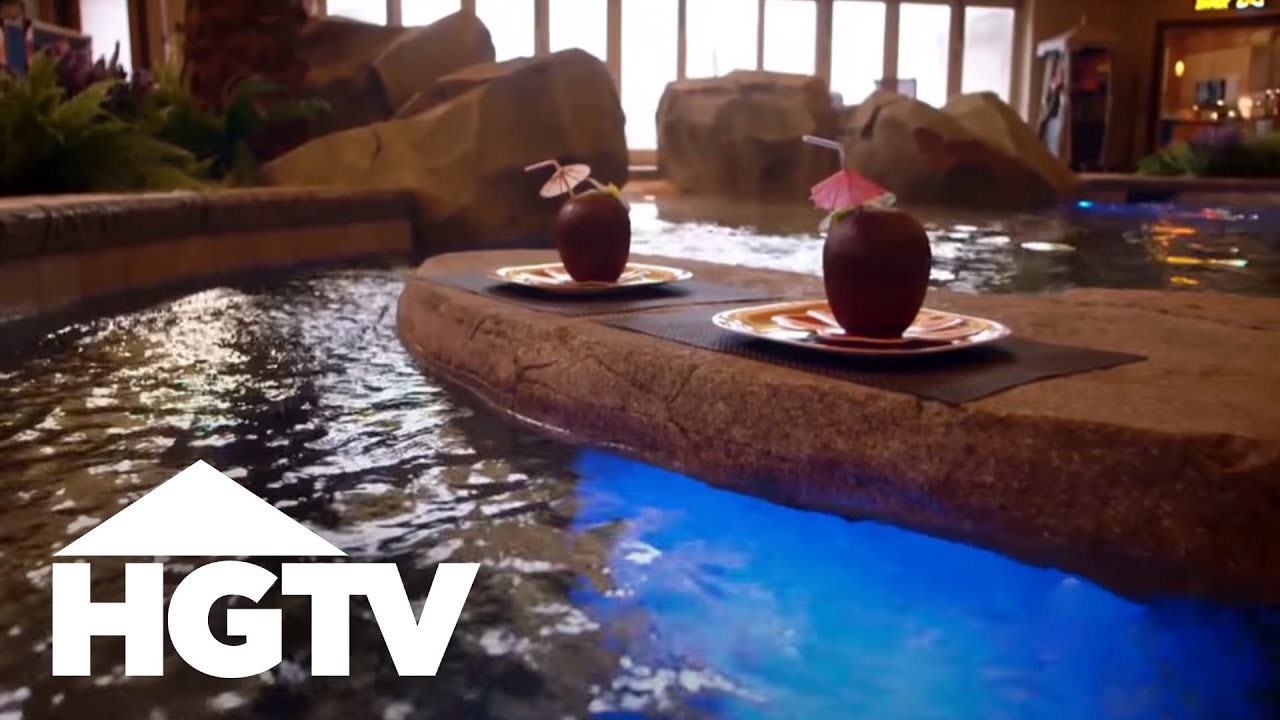 Indoor Year-Round Lagoon Pool | HGTV