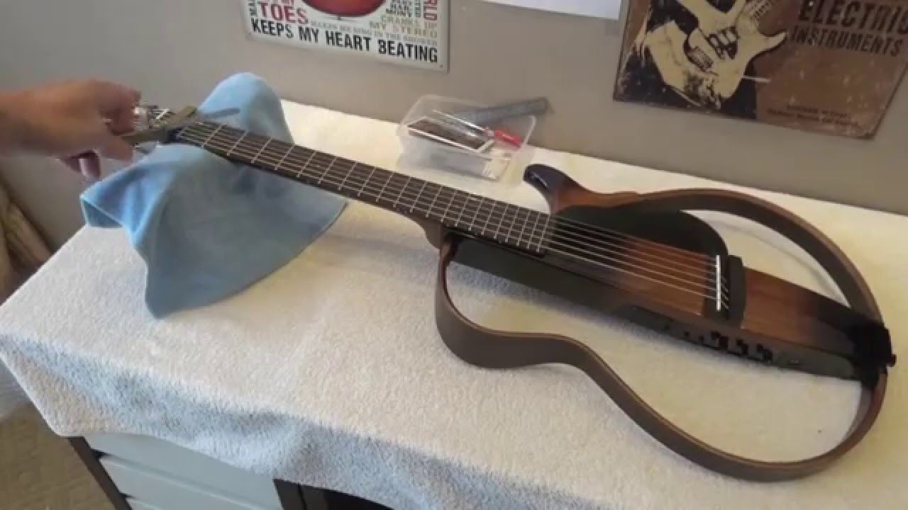 Yamaha Silent Guitar SLG200S (Part Two) Set Up Tips