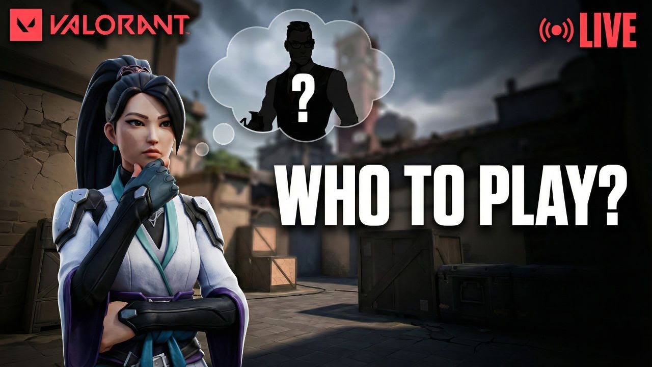 VALORANT LIVE 🔴 | Ranked Matches | Which Agent Should I Play? 🤔