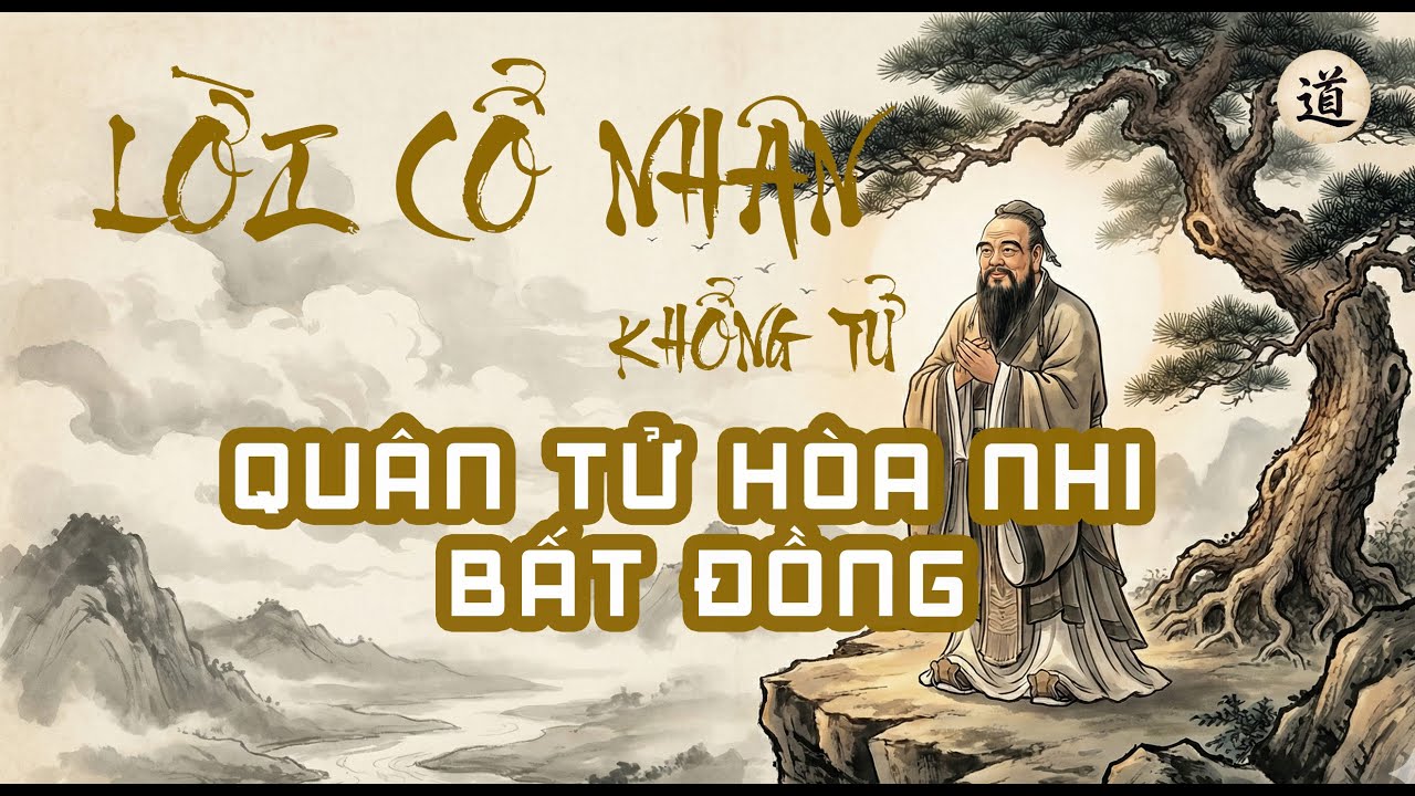 4. Quân Tử Hòa Nhi Bất Đồng | Lời dạy Khổng Tử | LỜI CỔ NHÂN