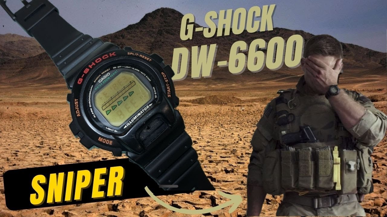 Manutenção Casio G-Shock DW-6600 Sniper @Hospital dos Relógios