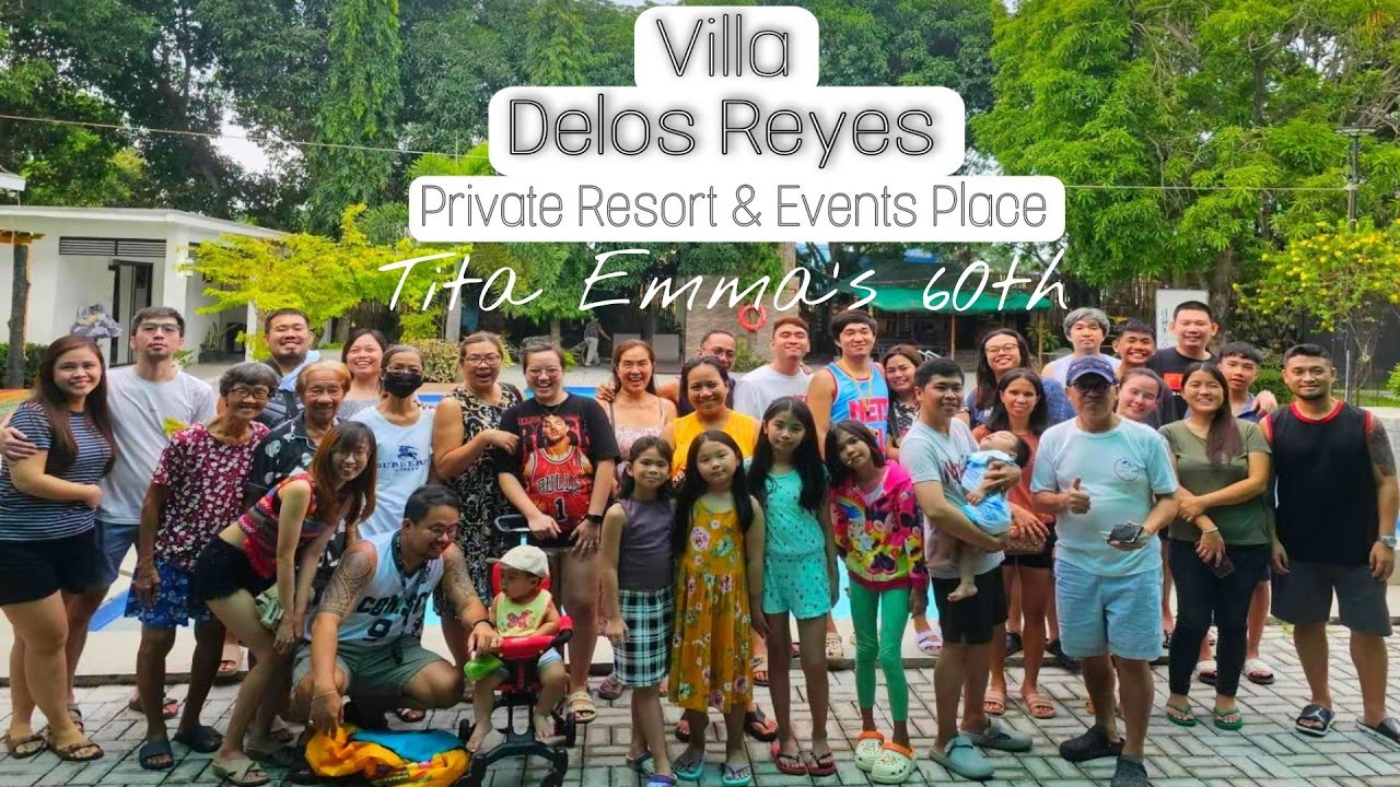 Villa Delos Reyes Resort @ Baliuag Bulacan #resort #villadelosreyes #birthday #60th #pool #family