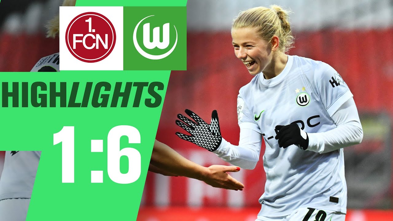 Kantersieg in N&uuml;rnberg | Highlights | 1. FC N&uuml;rnberg - VfL Wolfsburg
