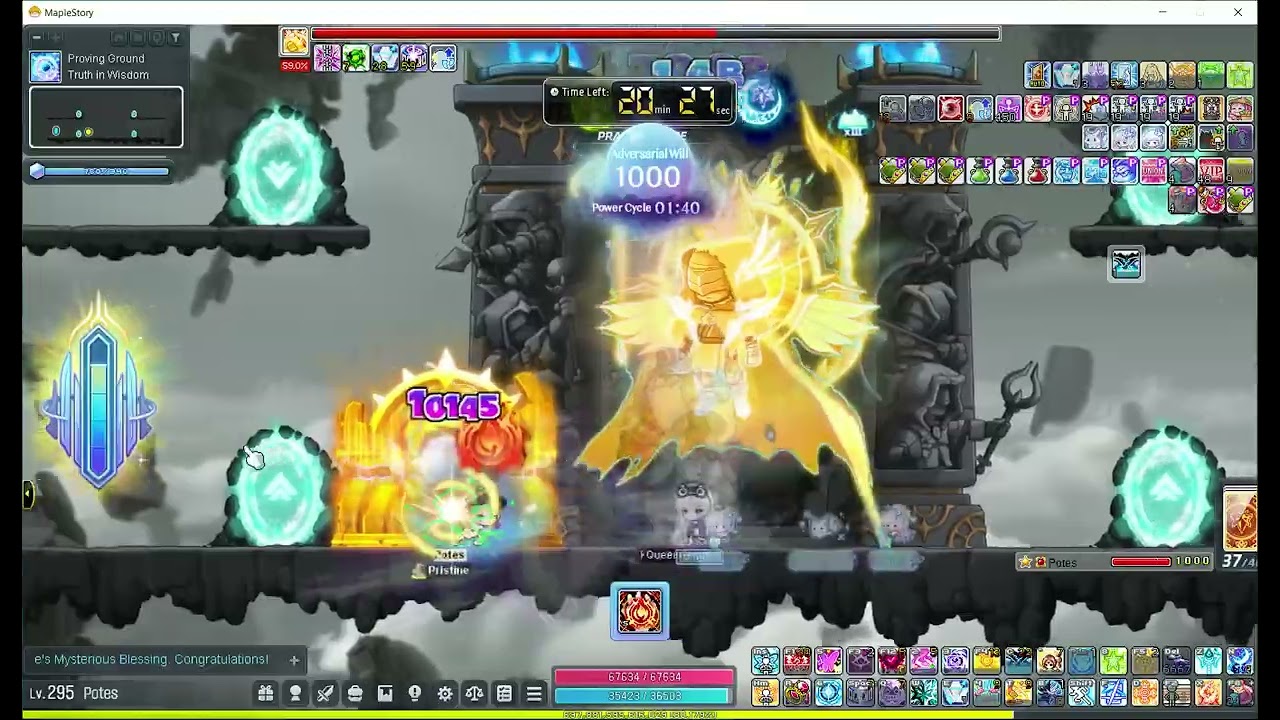 Maplestory Scania Phantom Hard Adversary Solo