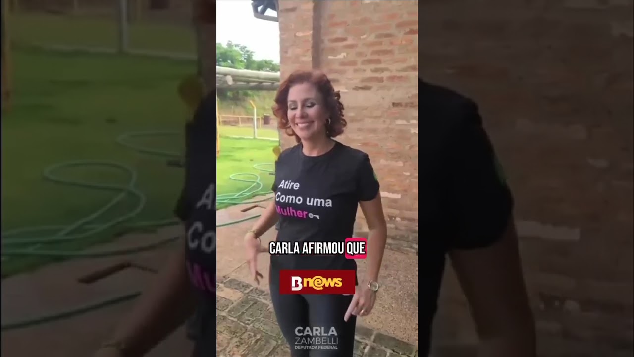 Carla Zambelli &eacute; presa na It&aacute;lia nesta ter&ccedil;a, 29 de Julho