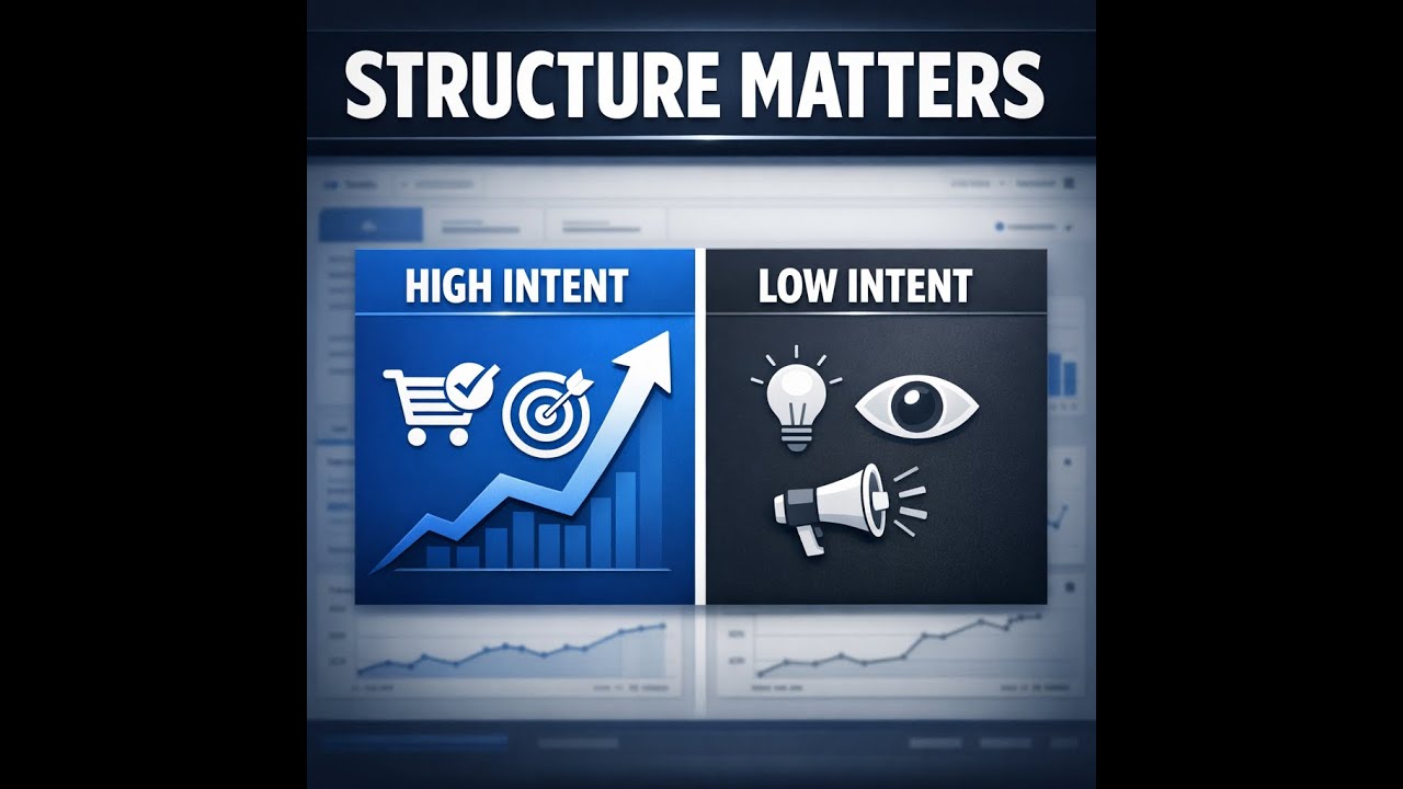 High Intent vs Low Intent | Campaign Structure That Works